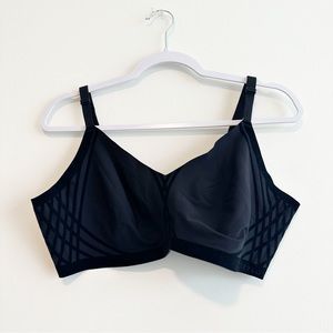 Honey Love | Unlined Silhouette Bra Black Size 1X